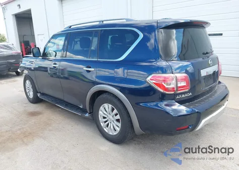 2018 Nissan Armada Sv из США, поврежденный, VIN JN8AY2NC9JX501803